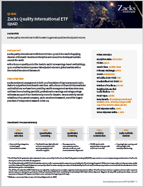 Explore QUIZ prospectuses, reports and factsheets